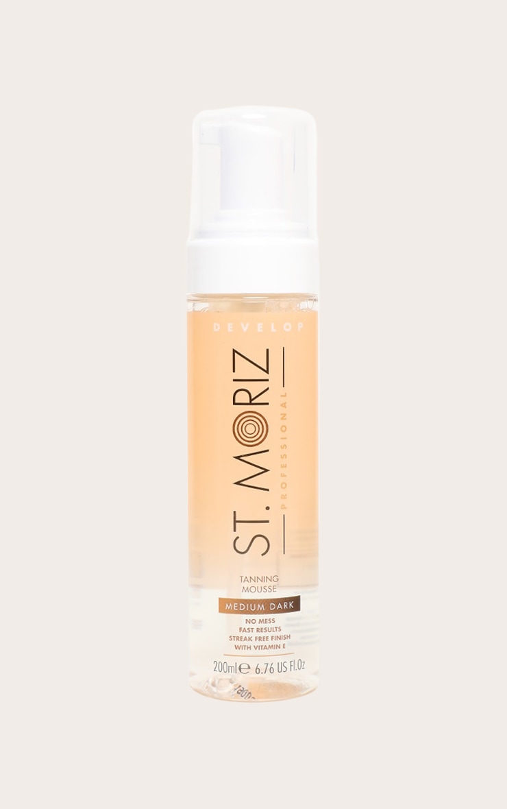 St. Moriz Professional Clear Tanning Mousse Medium Dark image 1