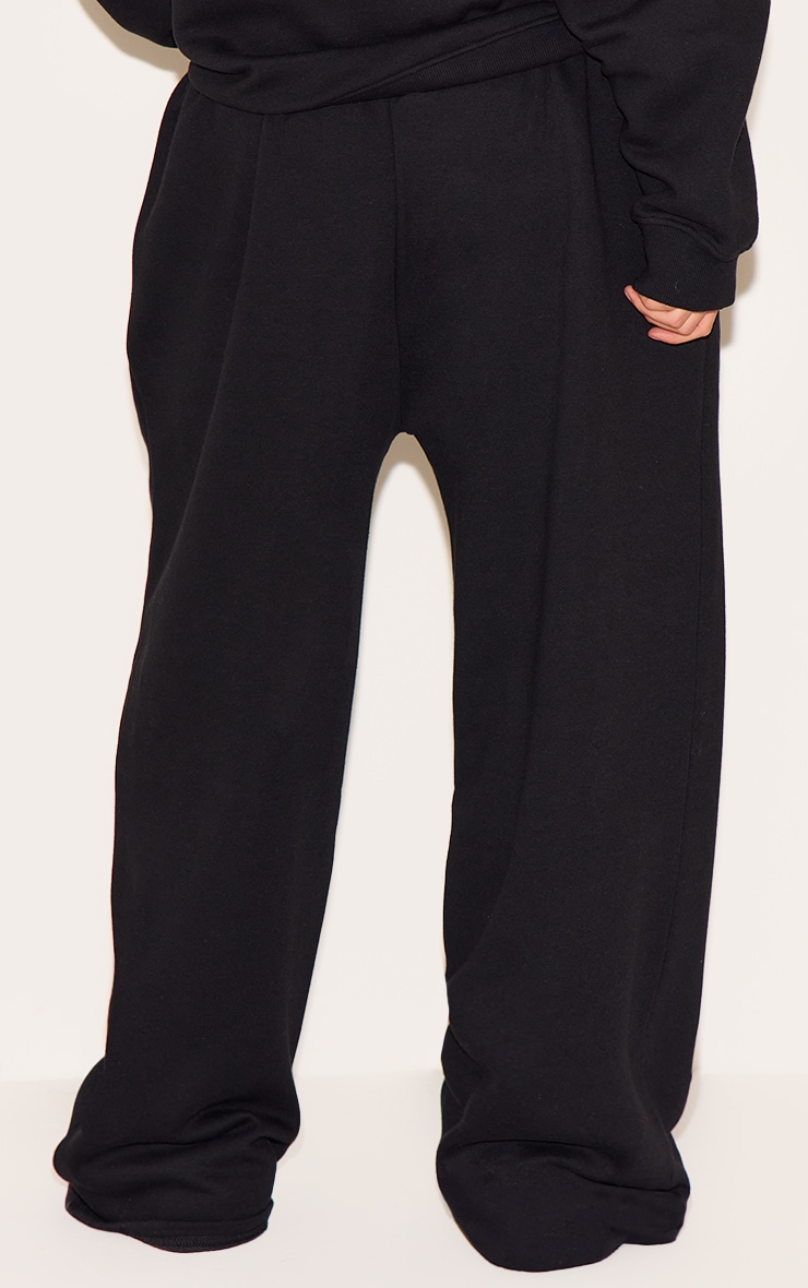 Plus Black Columbia Embroided Track Pants image 3