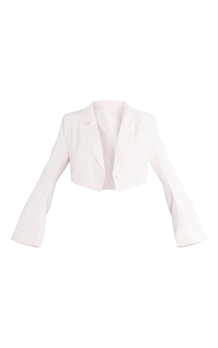 petite cropped blazer