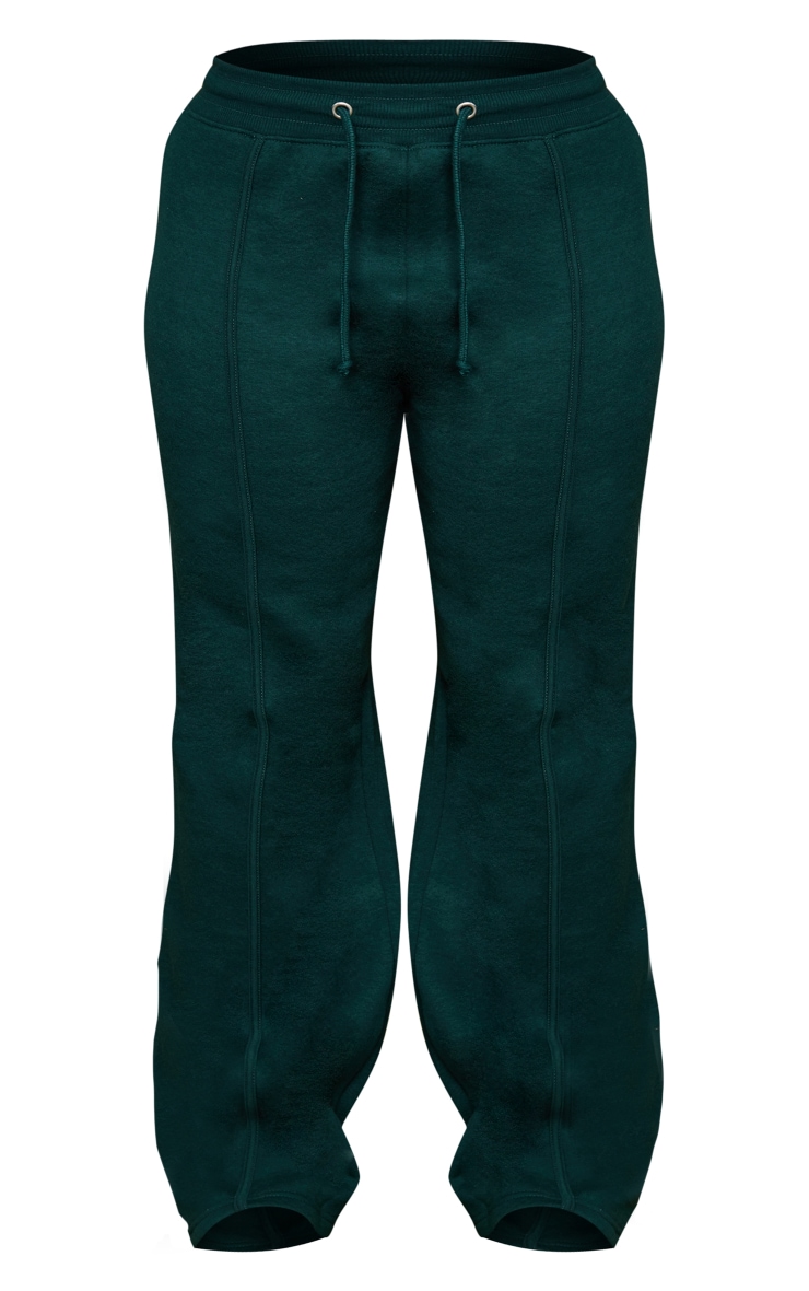 Shape Pine Green Binded Wide Leg Joggers image 5