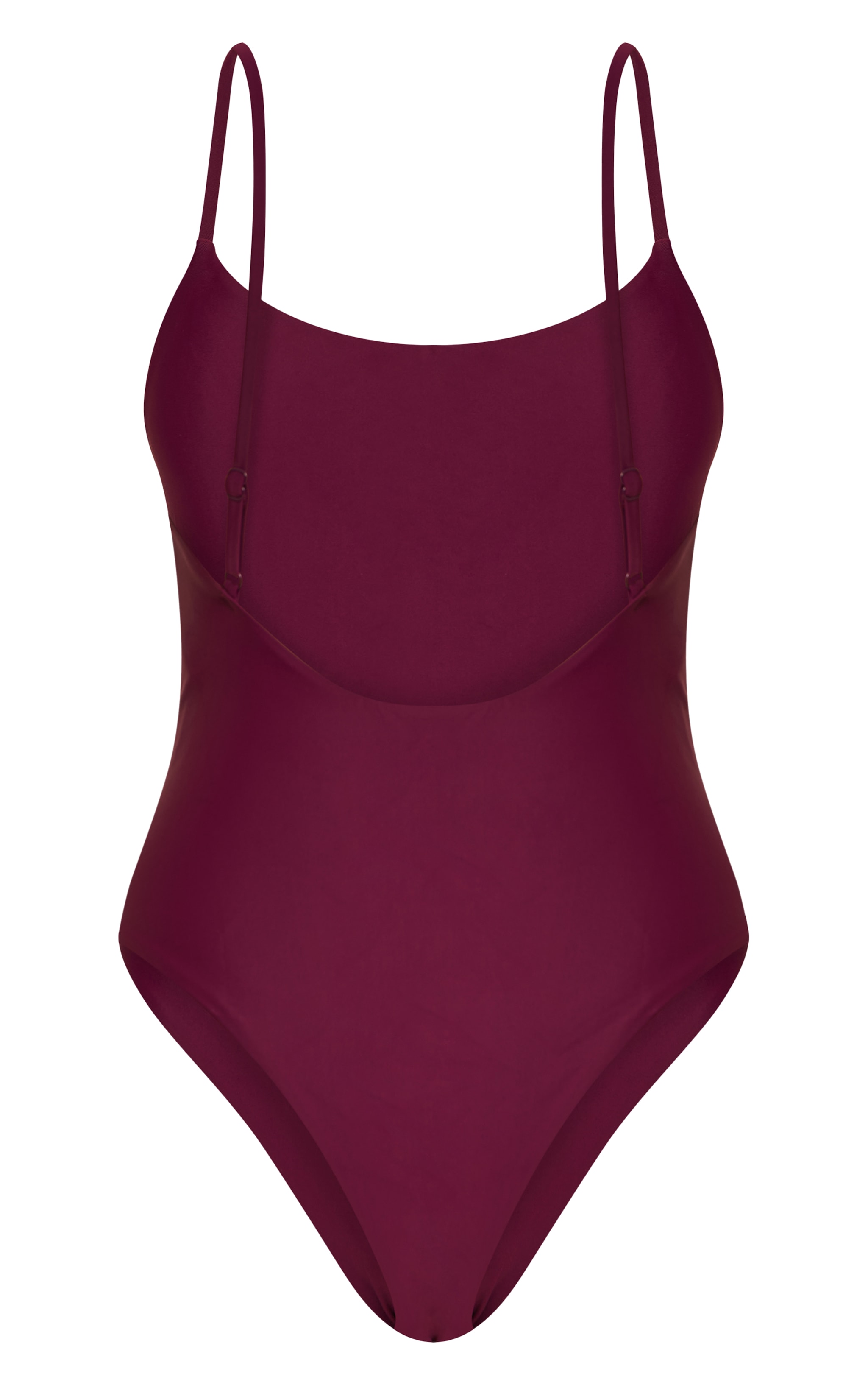 Purple Low Back Ruched Swimsuit image 6