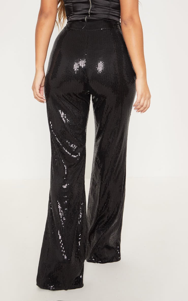 sequin palazzo pants