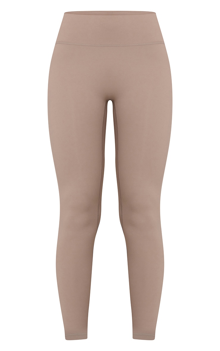 Deep Taupe Ultimate Sculpt High Waist Gym Leggings image 5