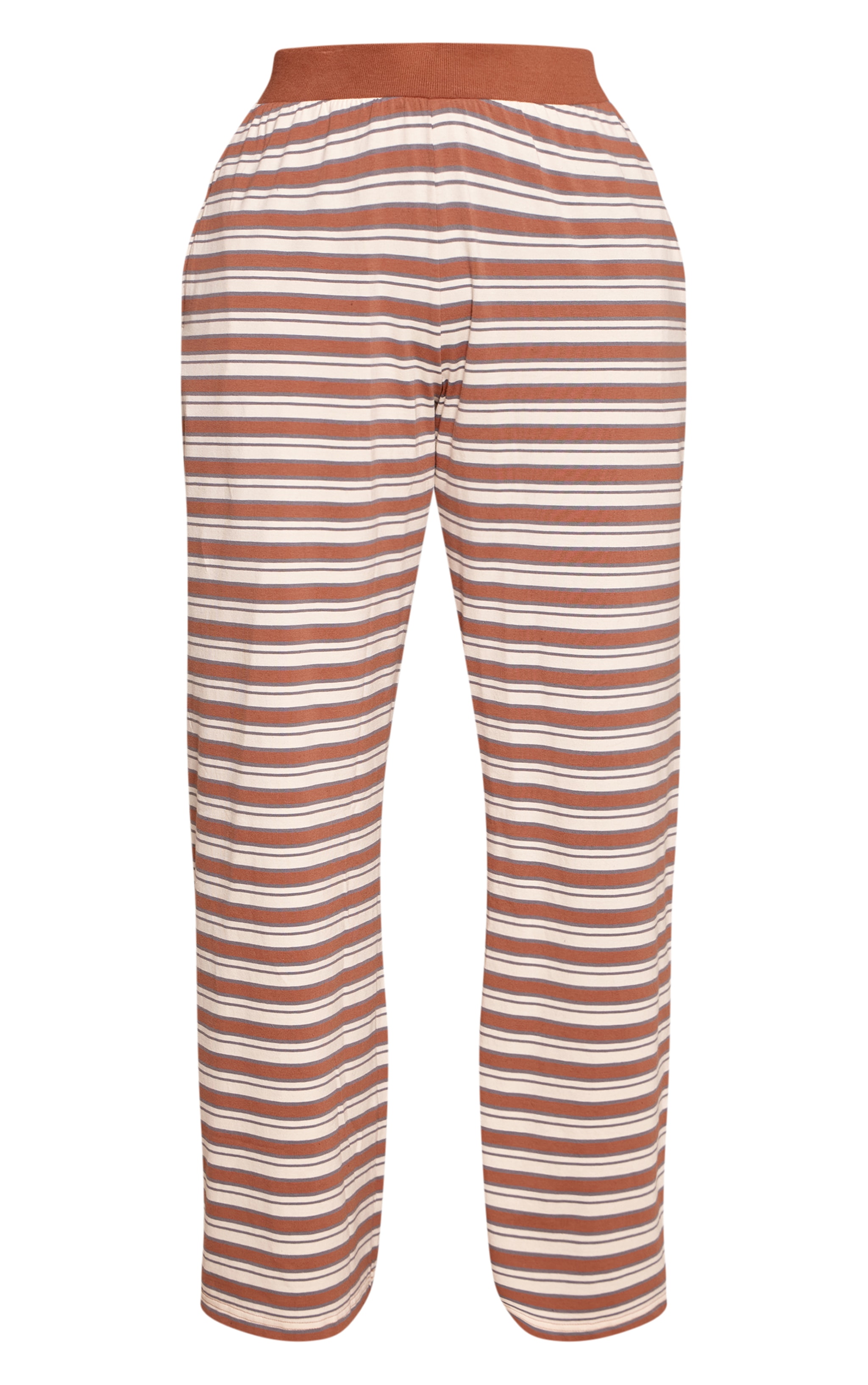 Shape Chocolate Striped Straight Leg Pant image 5