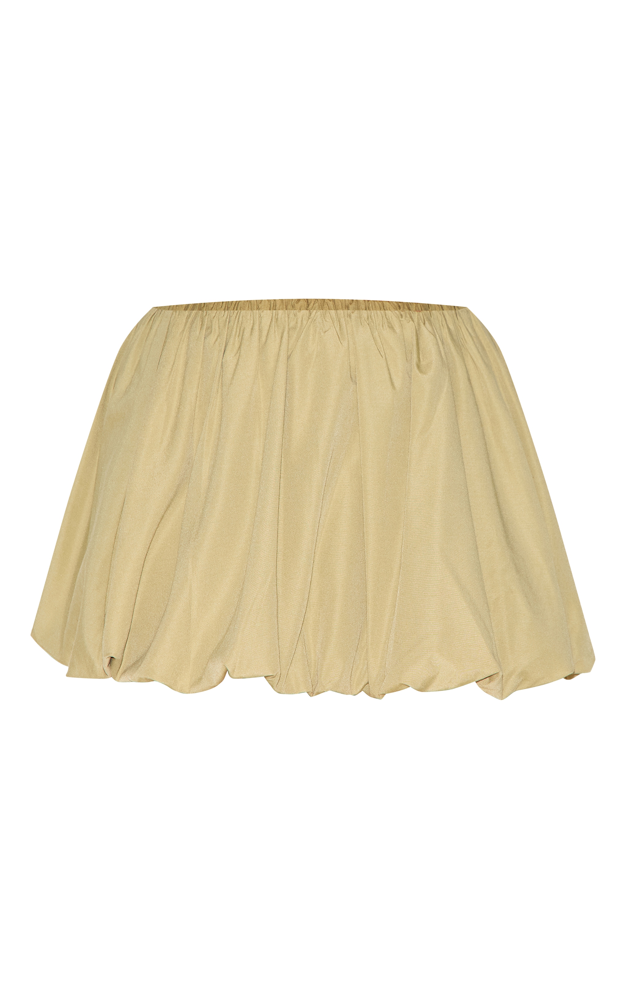 Shape Mini-jupe de tailleur bouffante vert olive image 6