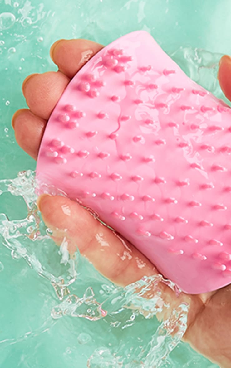 Tangle Teezer The Scalp Exfoliator & Massager Pretty Pink image 3