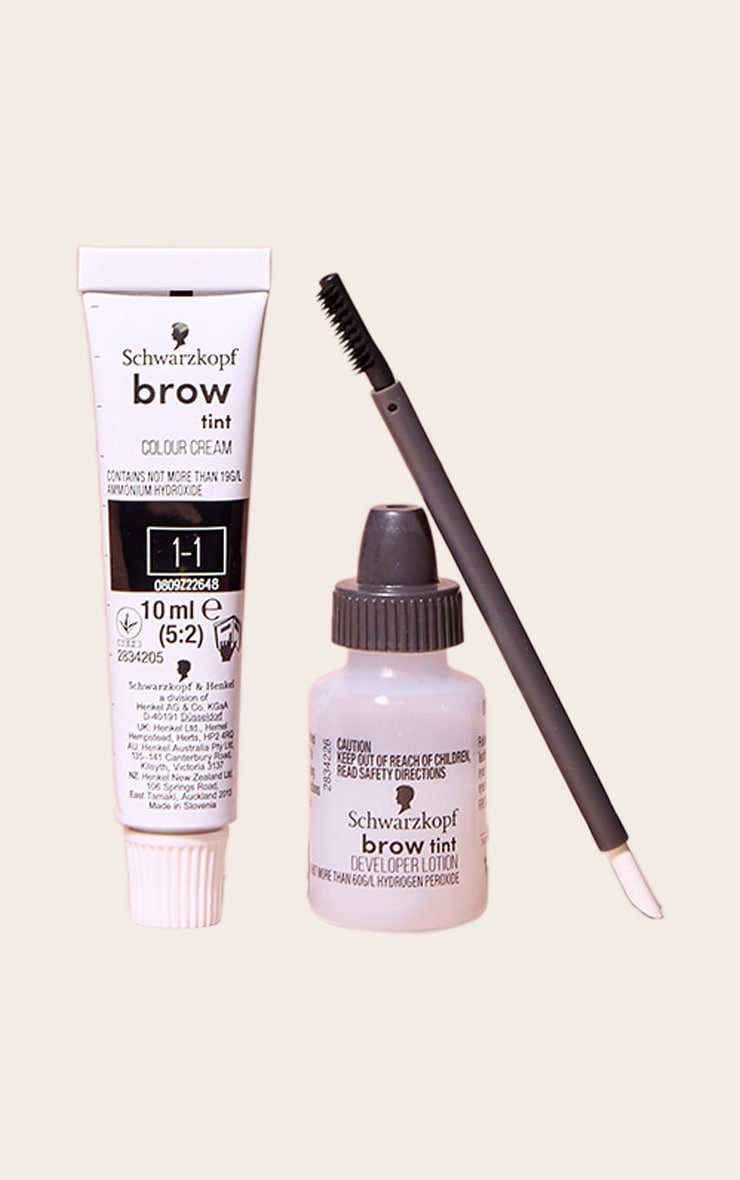 Schwarzkopf 17Ml Eyebrow Tint Black image 2