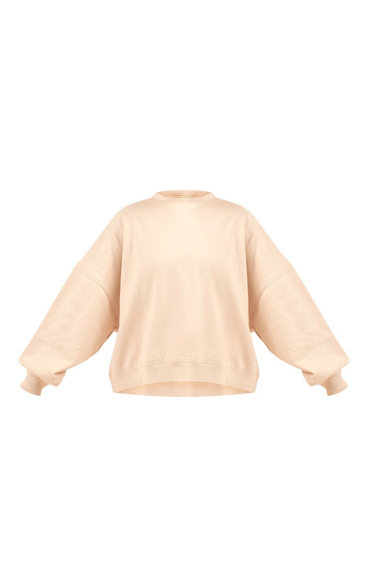 Premium Stone Oversized Boxy Sweatshirt image 5