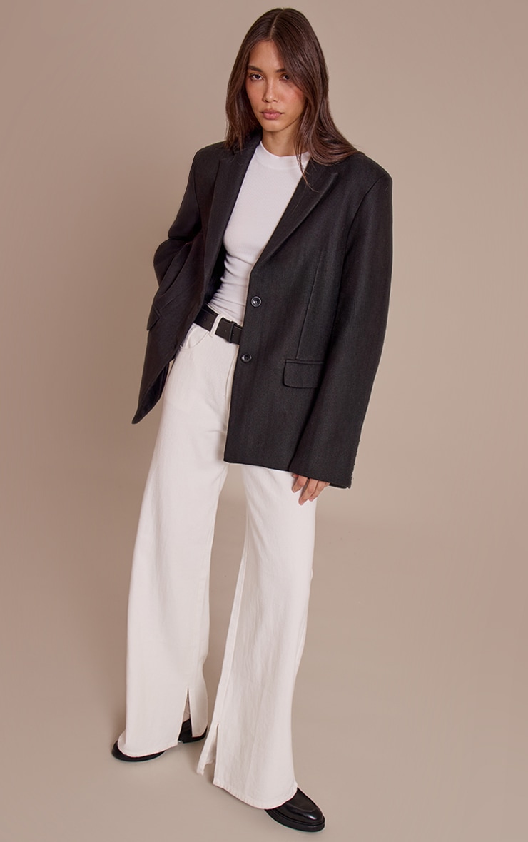 Black Boyfriend Premium Blazer image 3