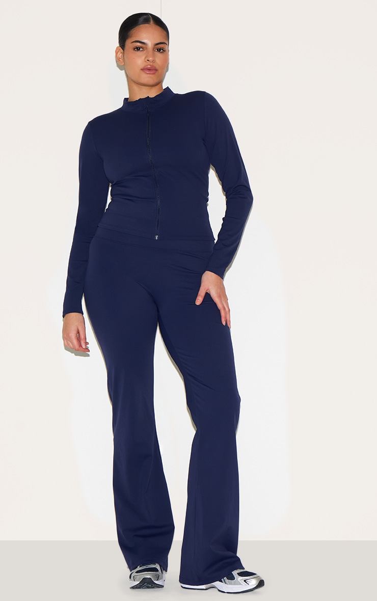 Pantalon de yoga droit en Sculpt bleu marine image 8
