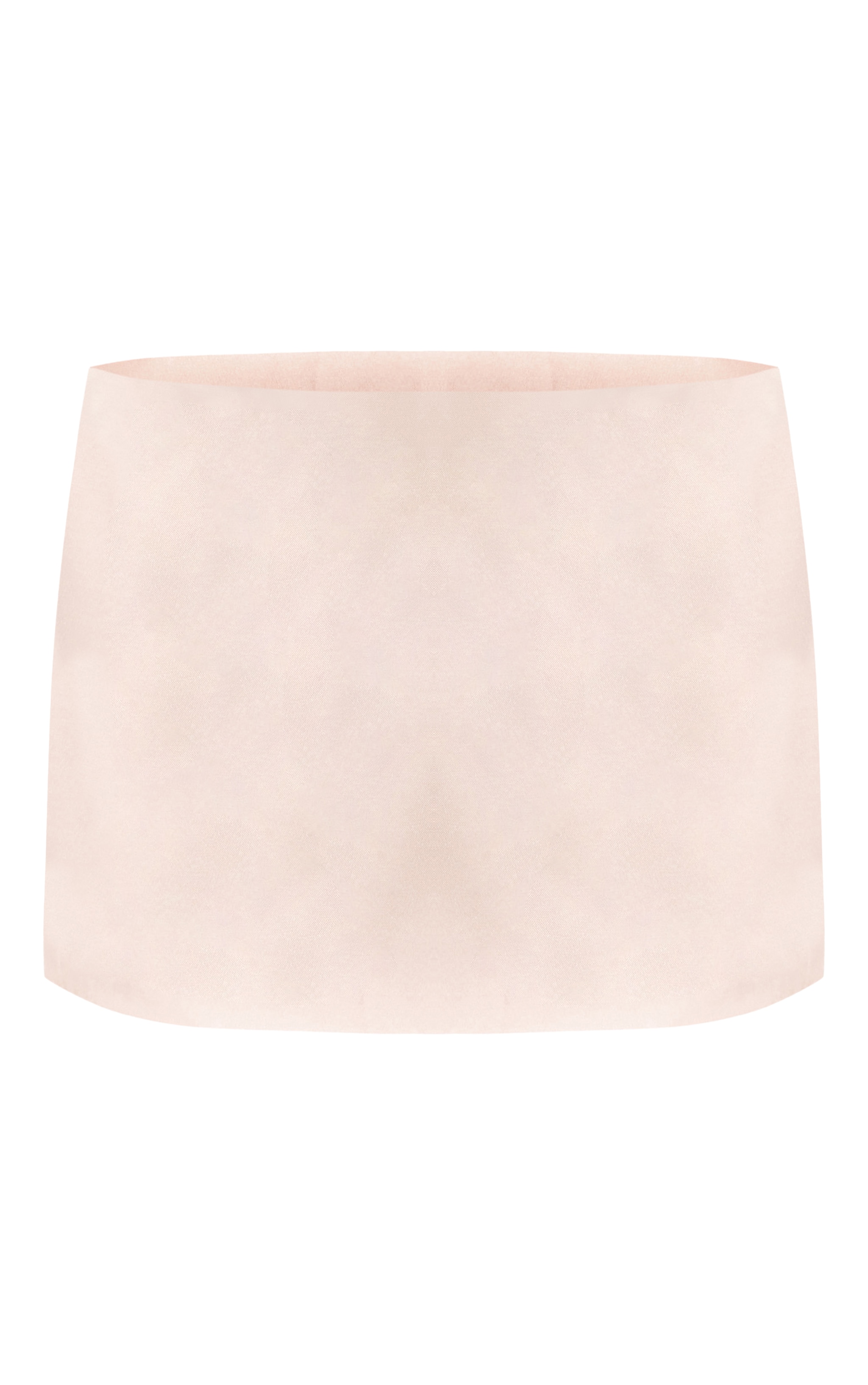 Plus Sand Woven A Line Mini Skirt image 6