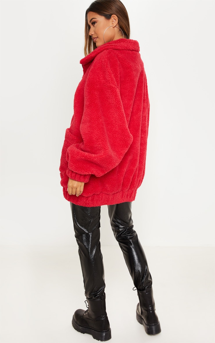 Red borg coat Clearance