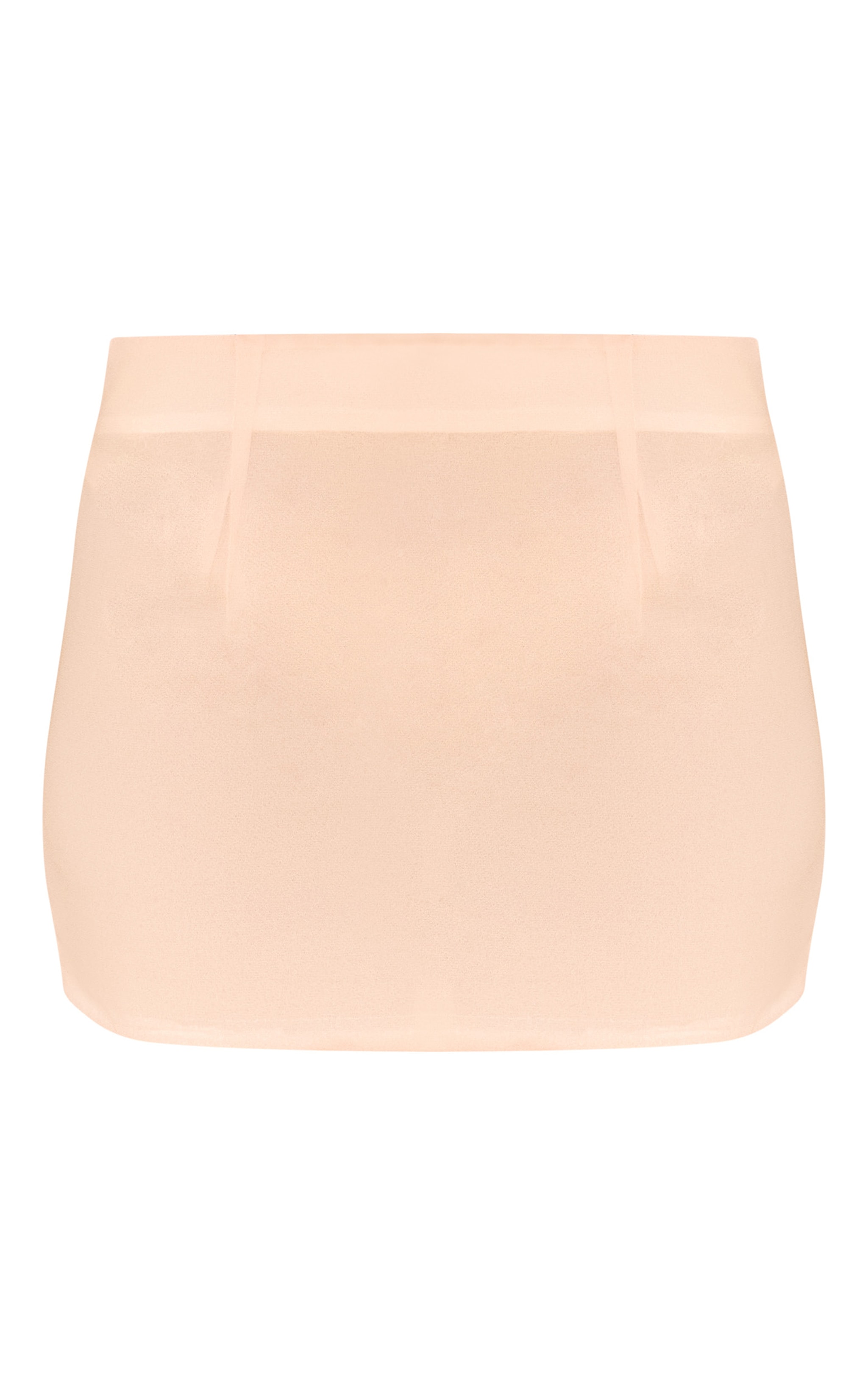 Pink Chiffon Mini Skirt image 6
