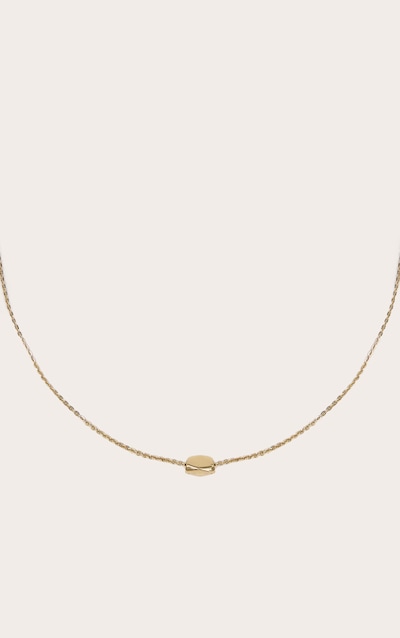 Gold Pendant Detail Necklace