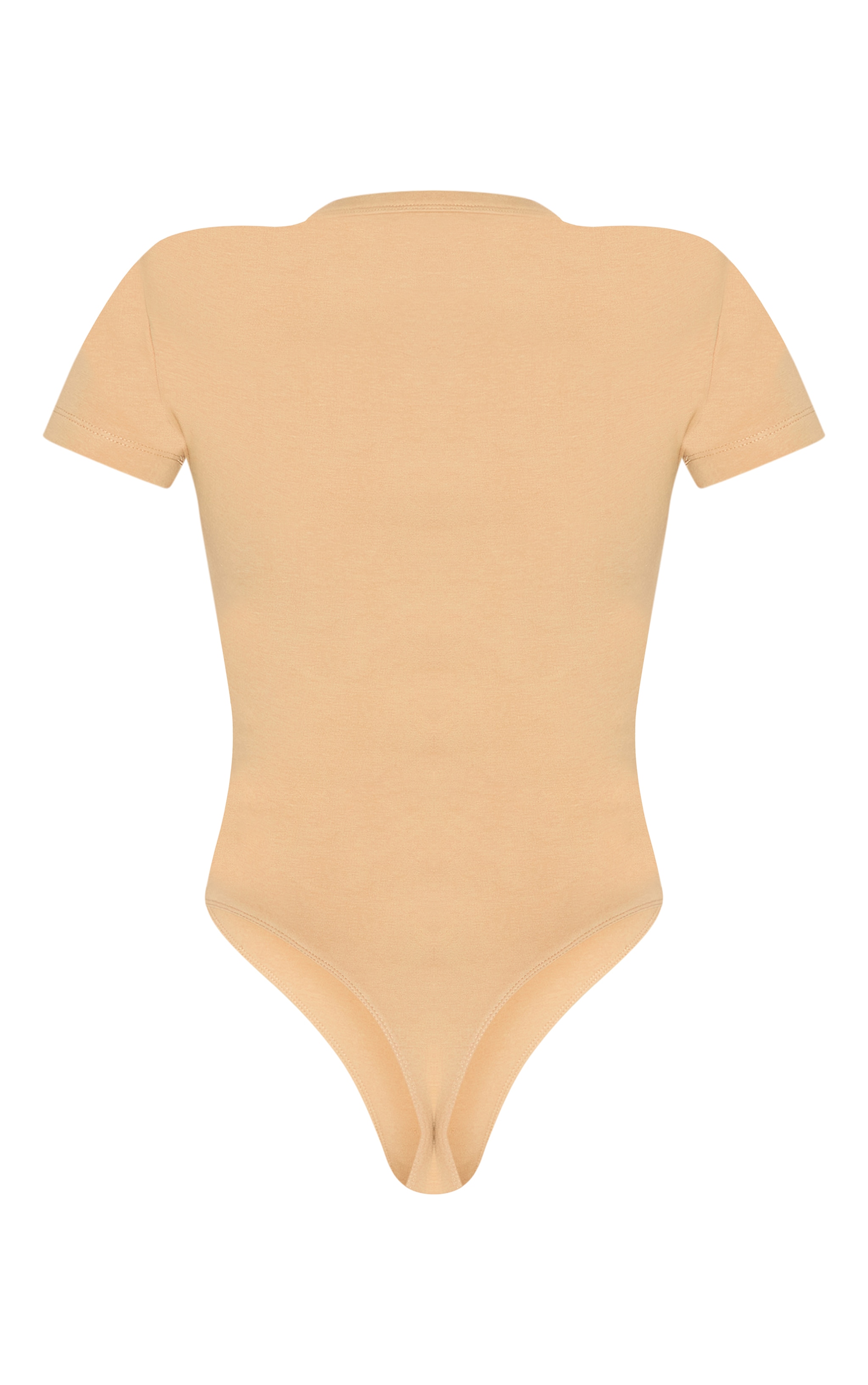 Body tissé deluxe gris pierre à manches courtes et boutons image 6
