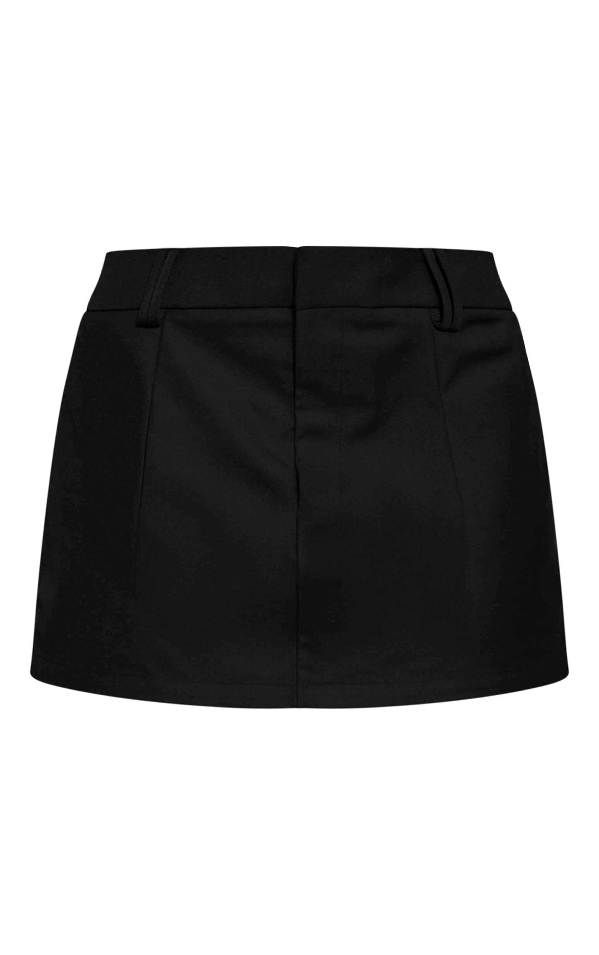 Shape Black Tailored Mini Skirt image 6
