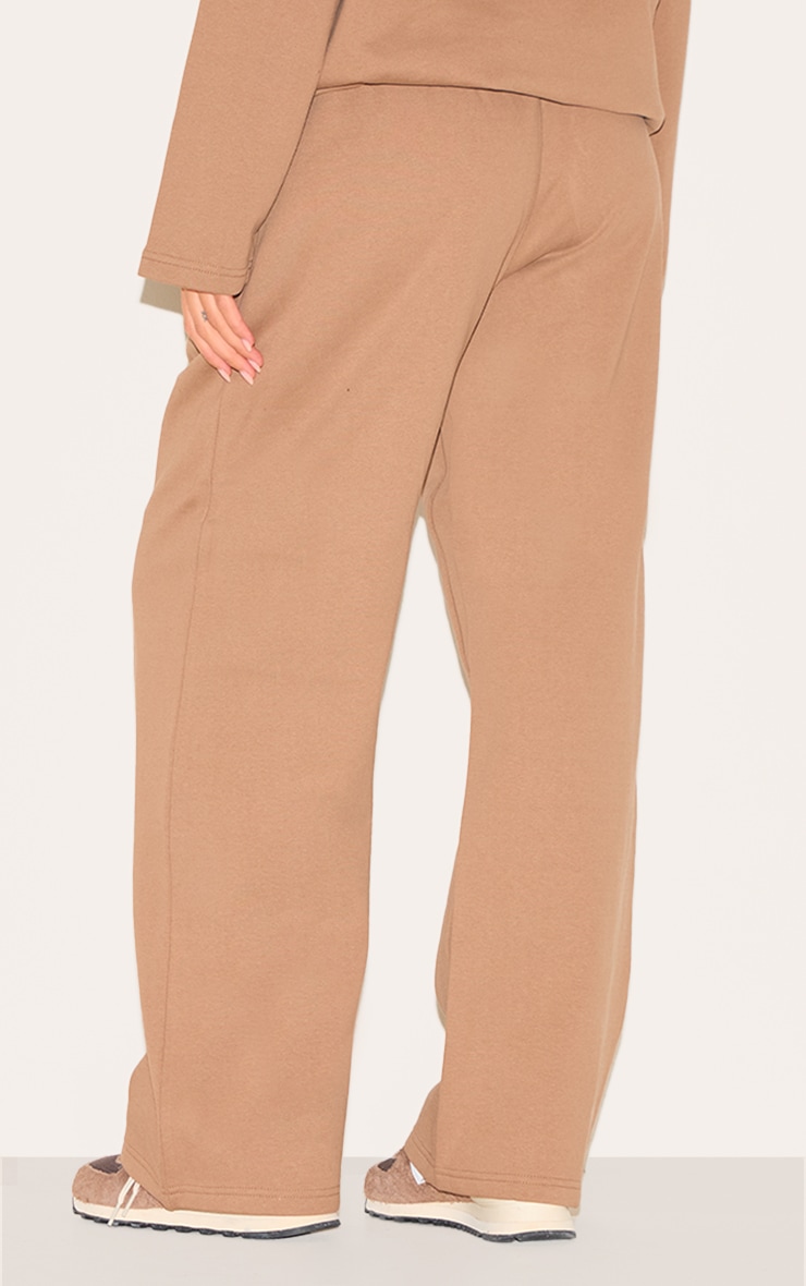 Taupe Premium Sweat Wide Leg Sweatpants image 3