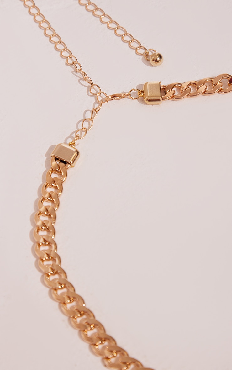 thin gold chain belt