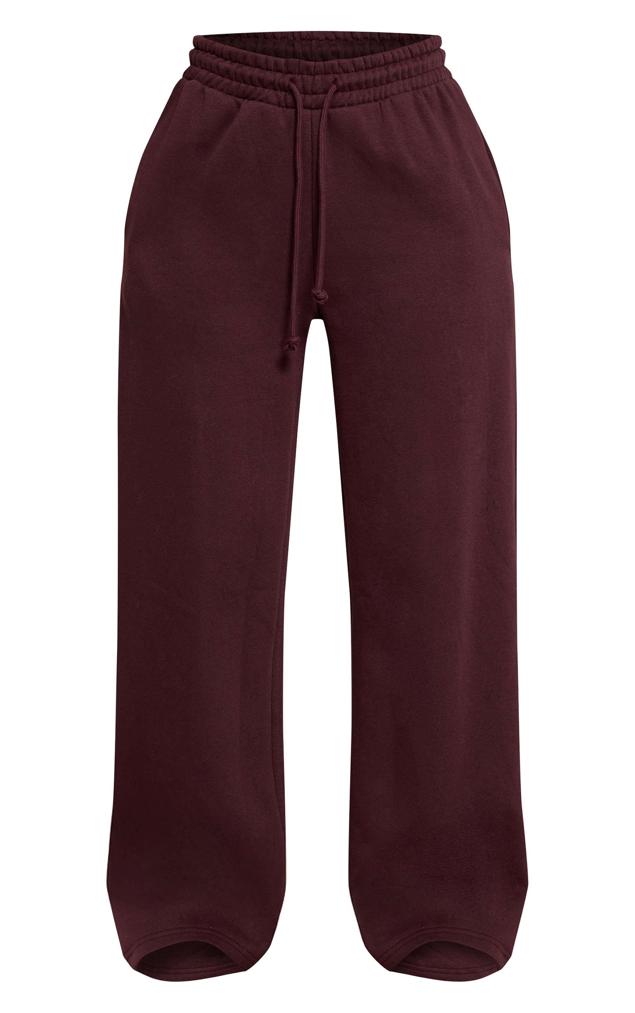 Petite Chocolate Wide Leg Sweatpants image 5