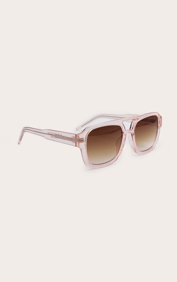 A.KJÆRBEDE Lunettes de soleil aviateur rose clair image 3