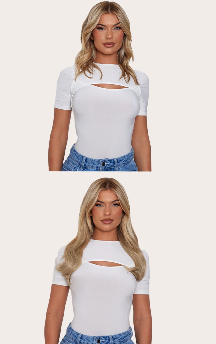 Lullabellz Extension 1 pièce de 15 cm à clipser Blow Dry Wavy California Blonde image 3