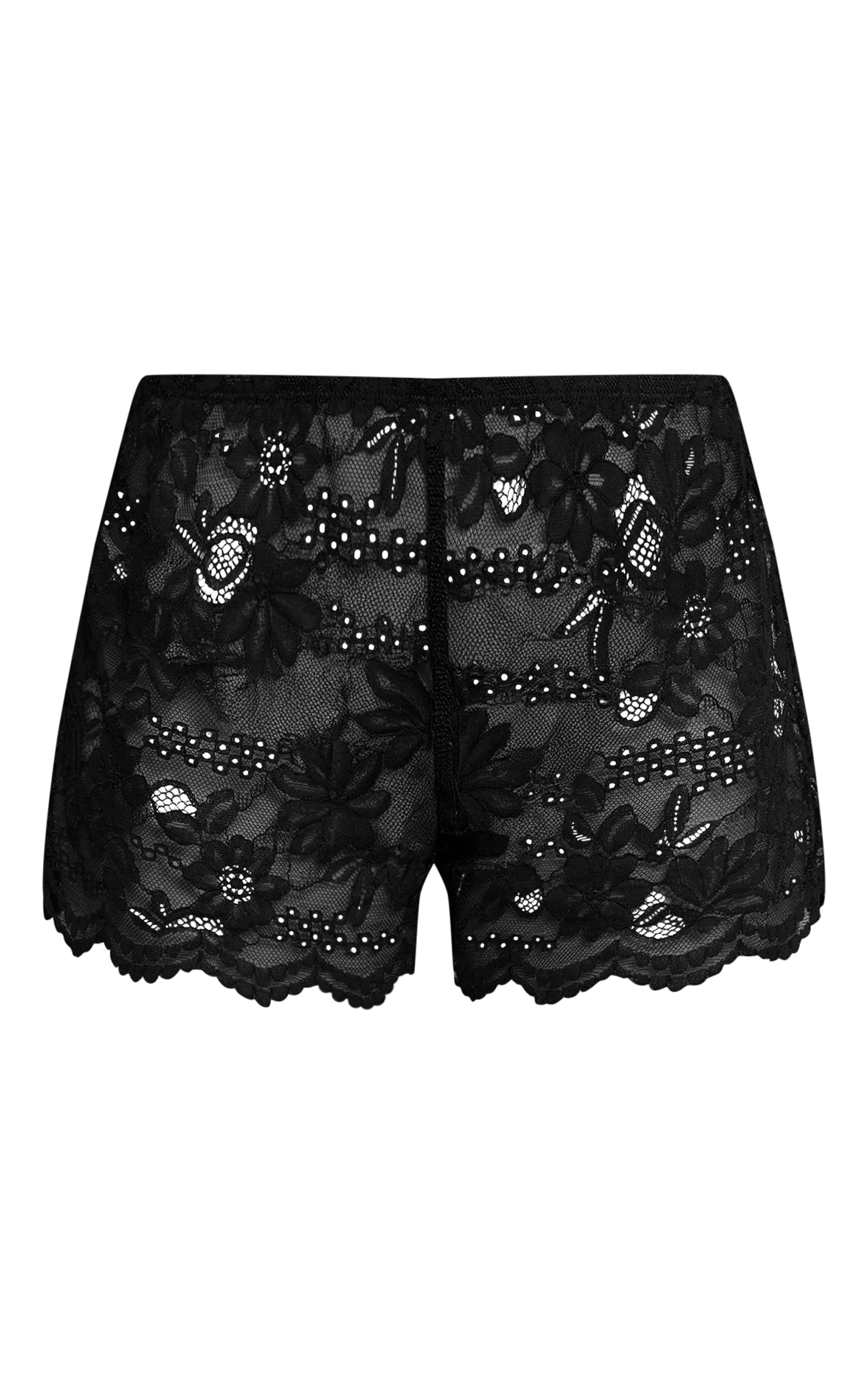 Short en dentelle noire image 6