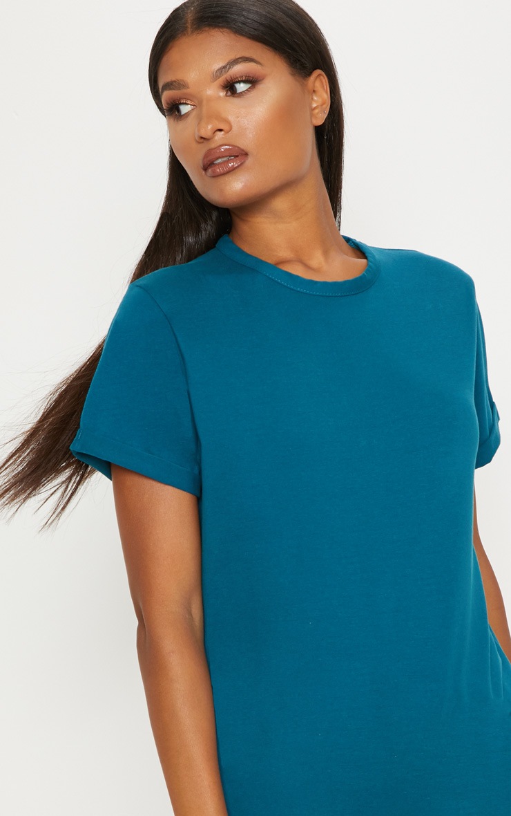 Teal Boyfriend T Shirt image 5