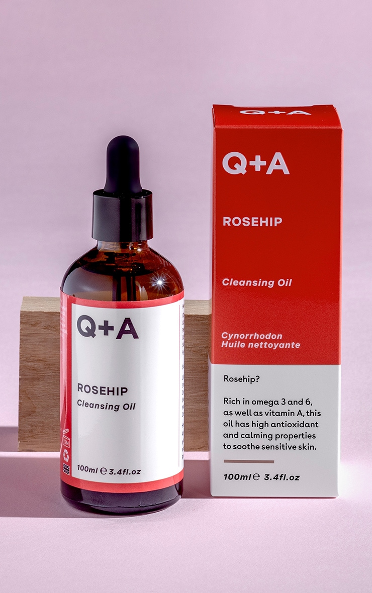 Q+A Rosehip Cleansing Oil 100Ml Beauty PrettyLittleThing