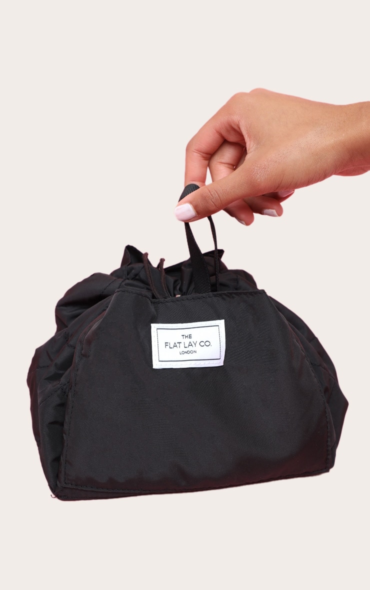 The Flat Lay co. Makeup Bag Classic Black image 1