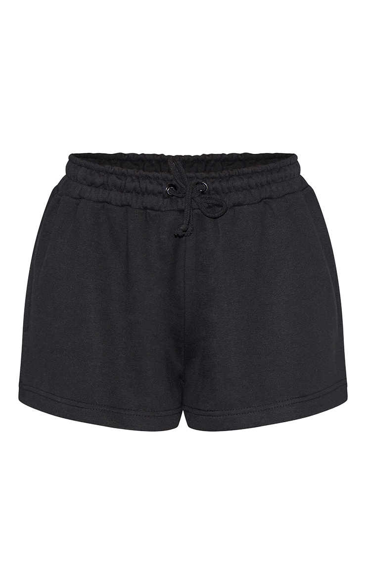 Mini short en sweat doublé noir image 5