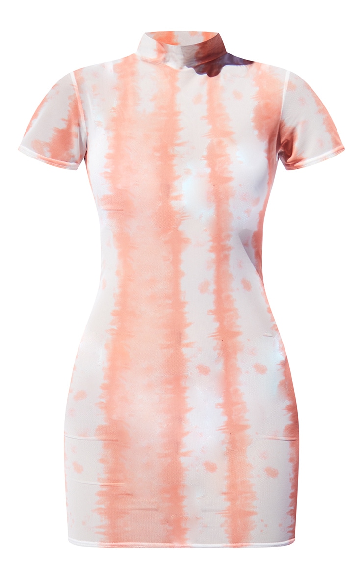 leala orange snake print maxi dress