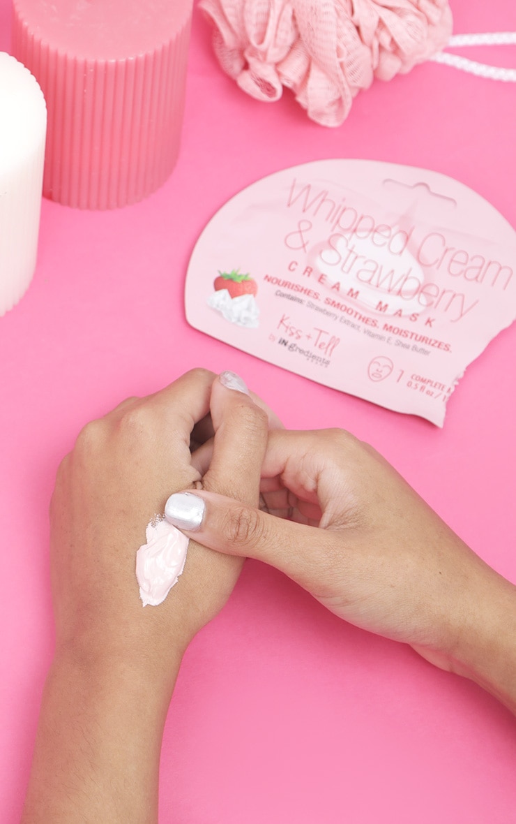 In.Gredients Whipped Cream Strawberry Cream Masks PrettyLittleThing IE