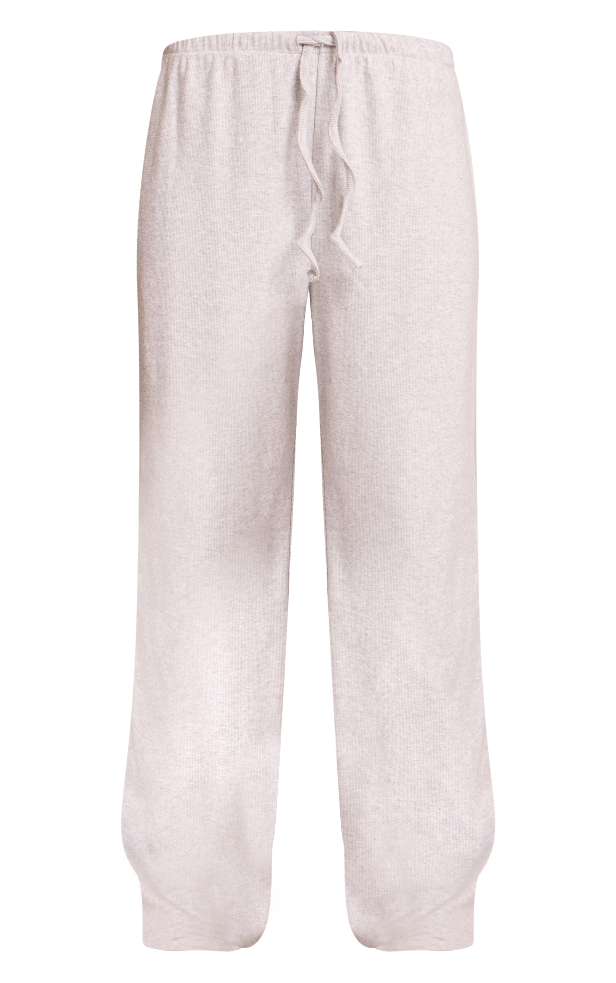 Light Grey Brushed Rib Button Shirt image 5