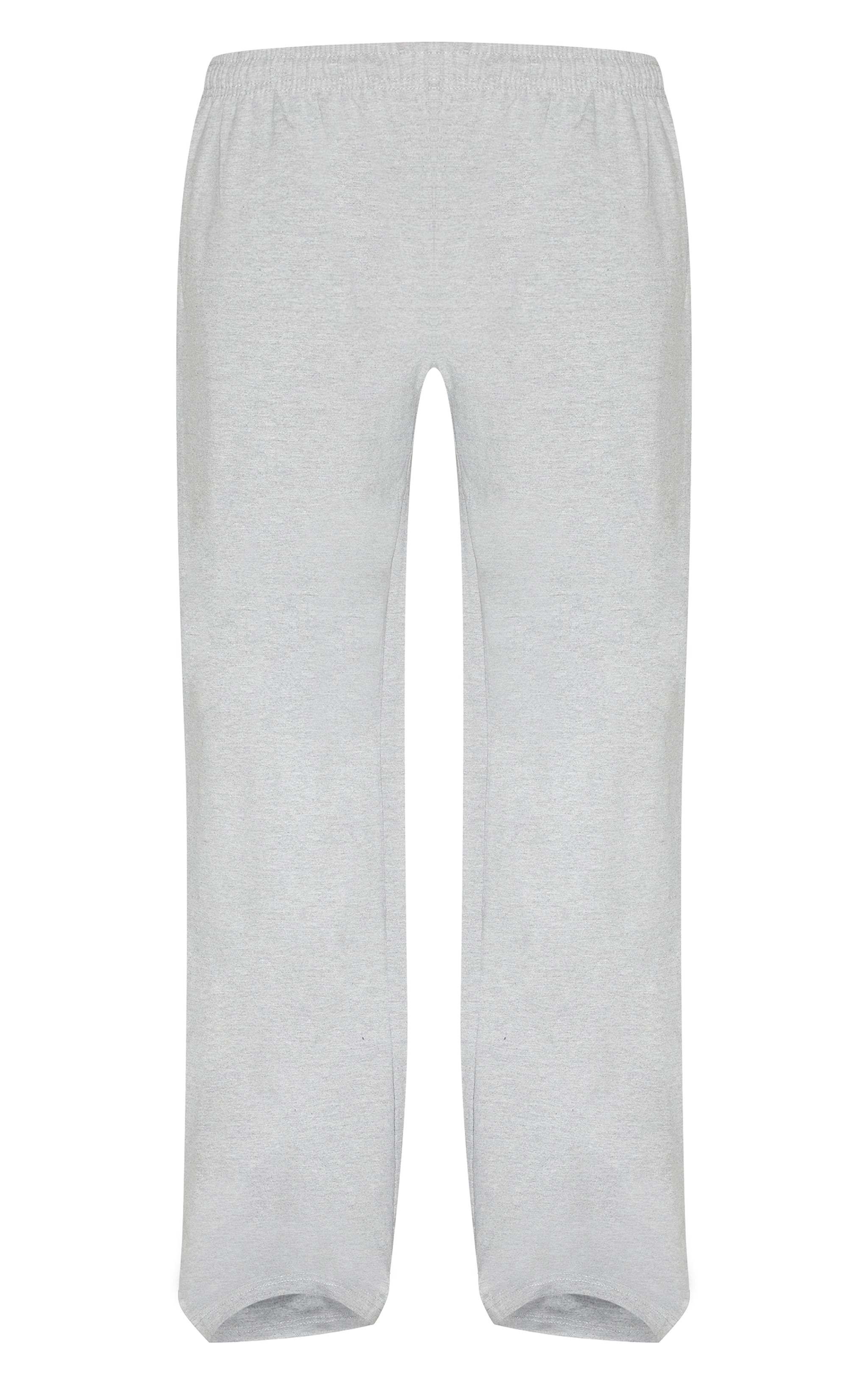 Pantalon large ample en coton épais gris chiné image 5