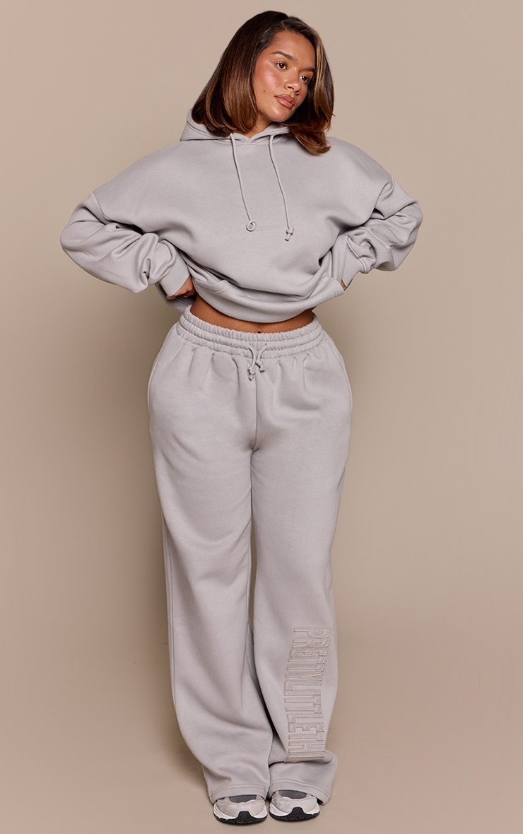 Shape PrettyLittleThing Grey Sweatpants image 4