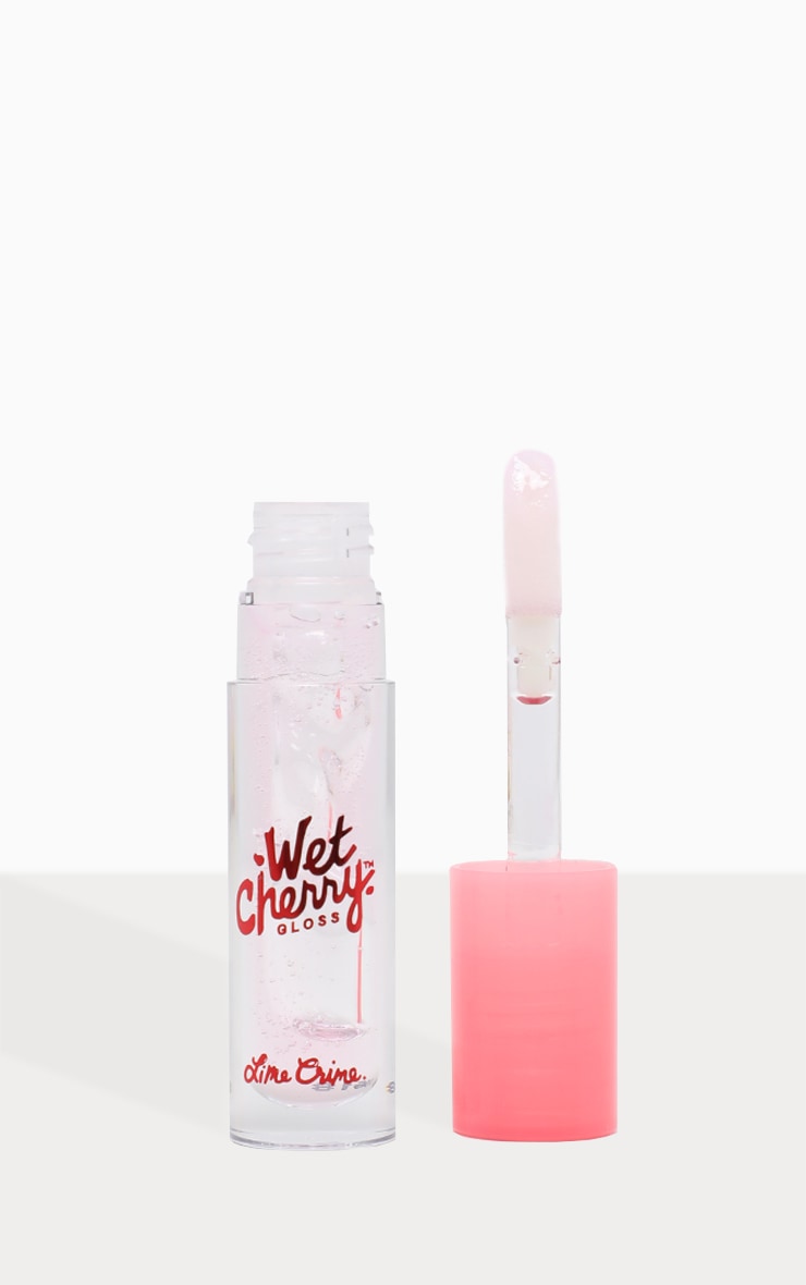 Lime Crime Wet Cherry Lip Gloss Extra Poppin Clear
