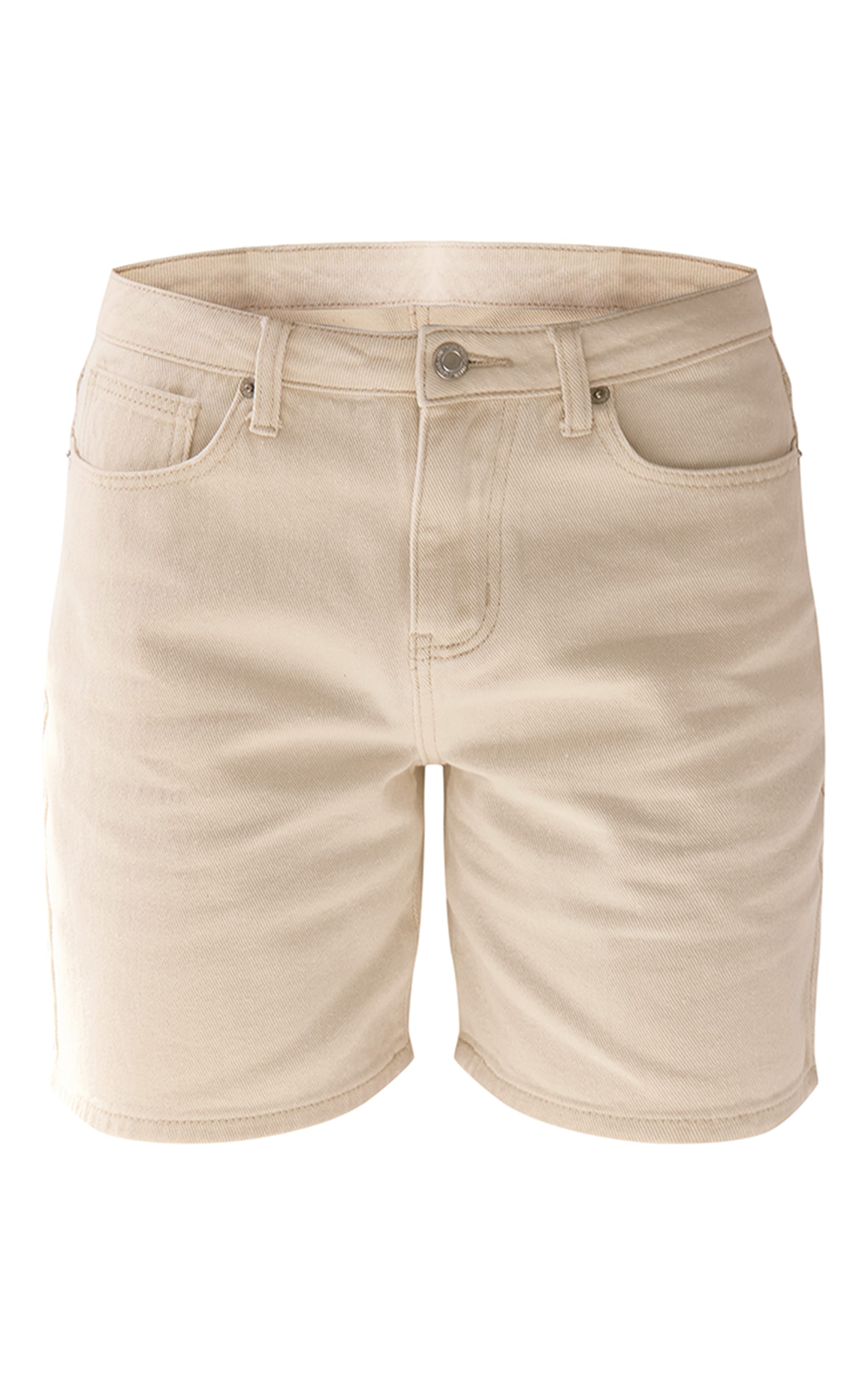 Butter Yellow Low Rise Denim Jorts image 6
