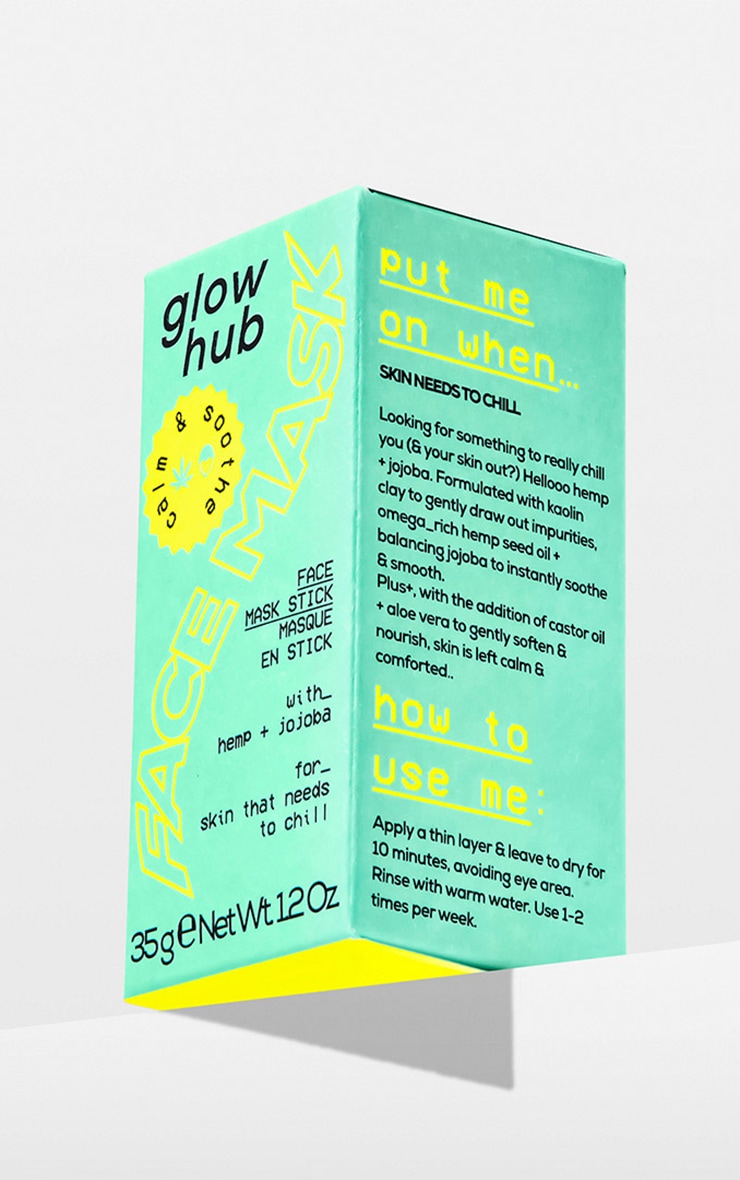 Glow Hub Calm & Soothe Face Mask Stick image 3