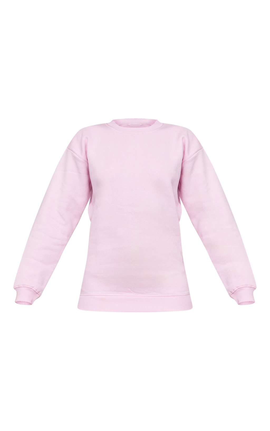 Babyhug Cotton Knit Full Sleeves Sweatshirt With Floral Print - Pink
