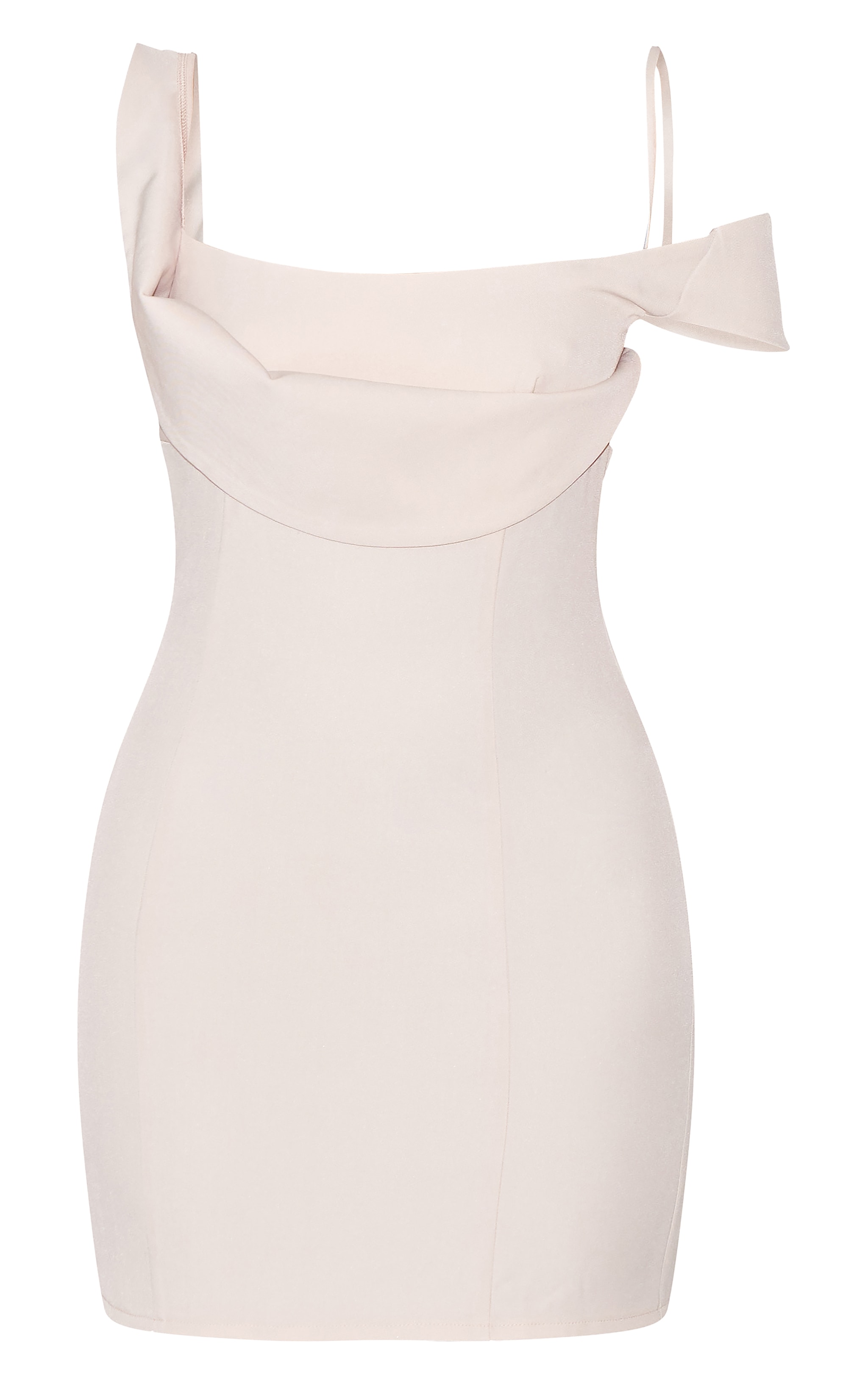 ★Since Then★ Clara Drape Mini Dress LA-LUNE-LUCERO-SILK-DRAPED-