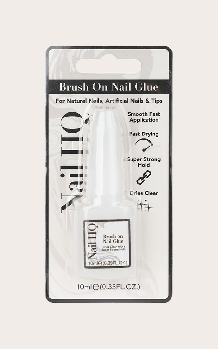 Nail Hq Brush On Nail Glue 10 Ml image 1