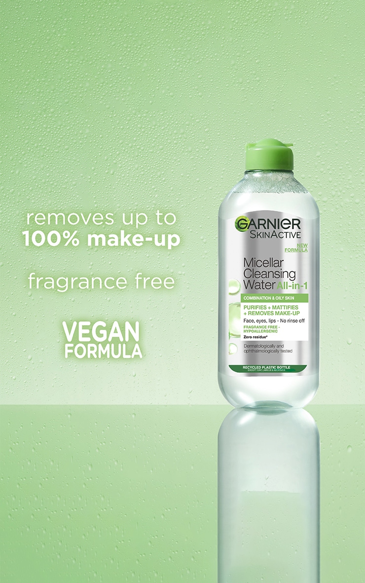 Garnier Eau micéllaire pour peaux mixtes 400 ml image 2