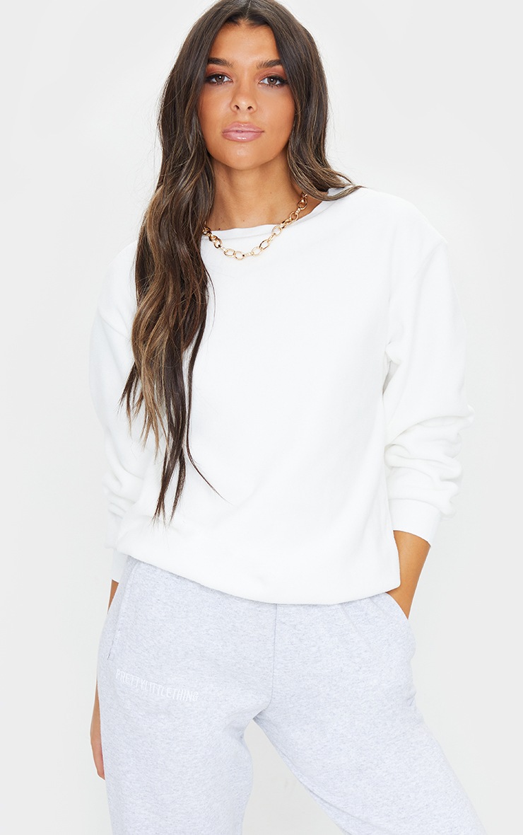 White Borg Sweatshirt