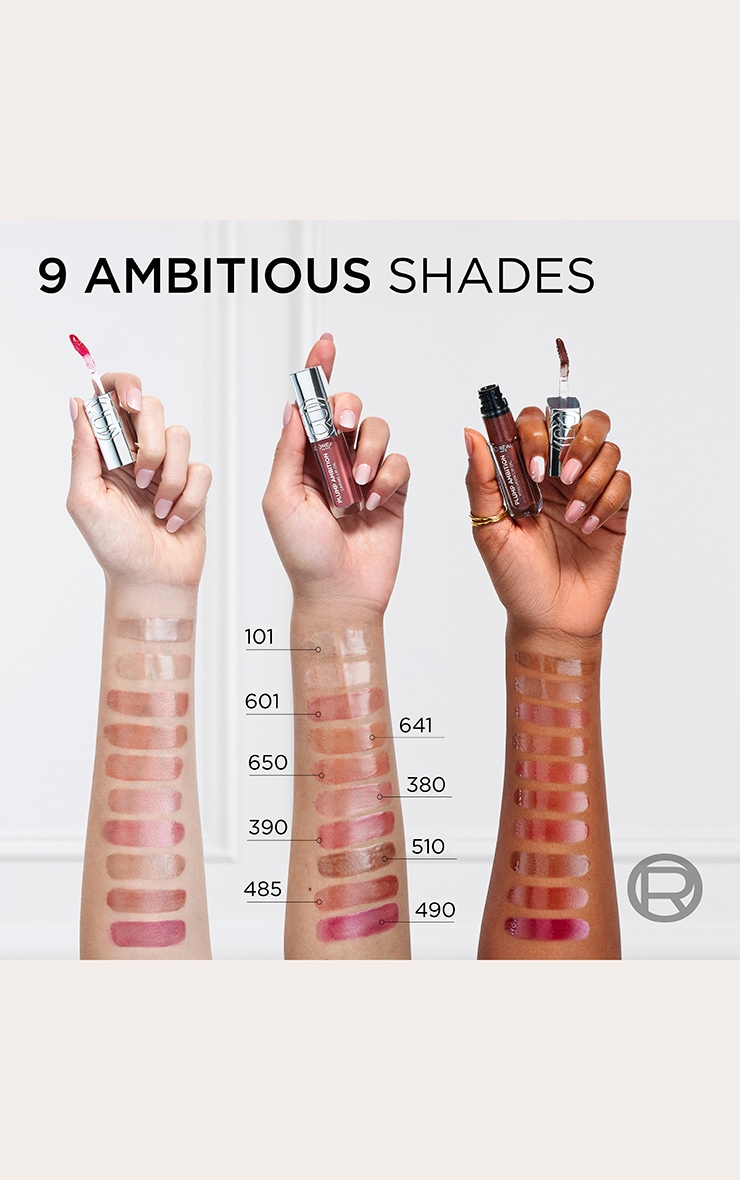 L'oréal Paris Plump Ambition Lip Oil Latte Glace image 2