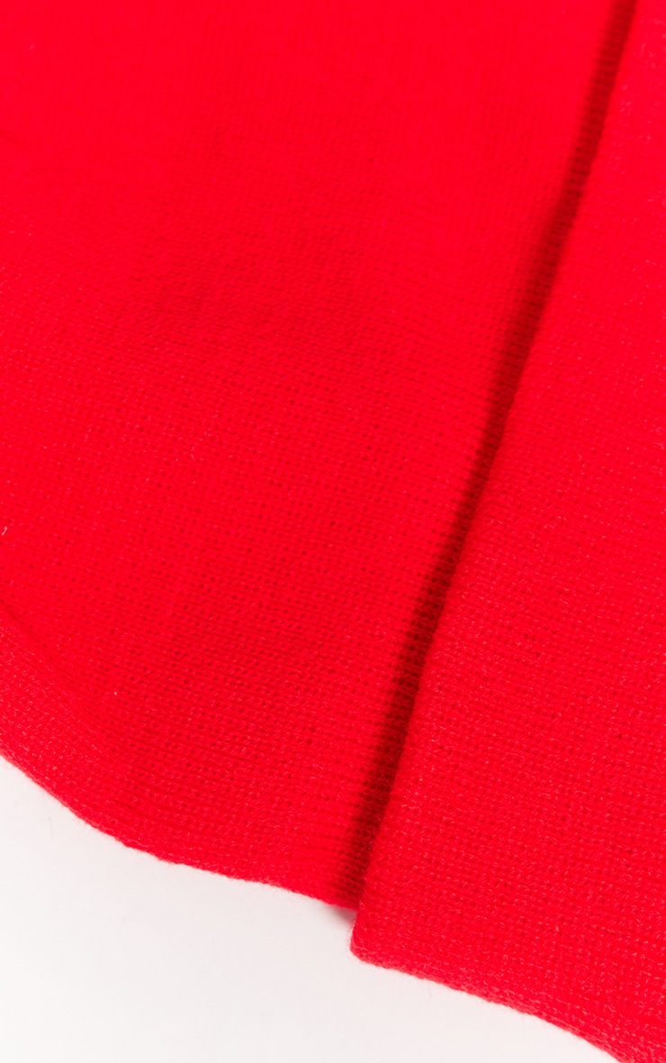 Bonnet basique rouge image 3