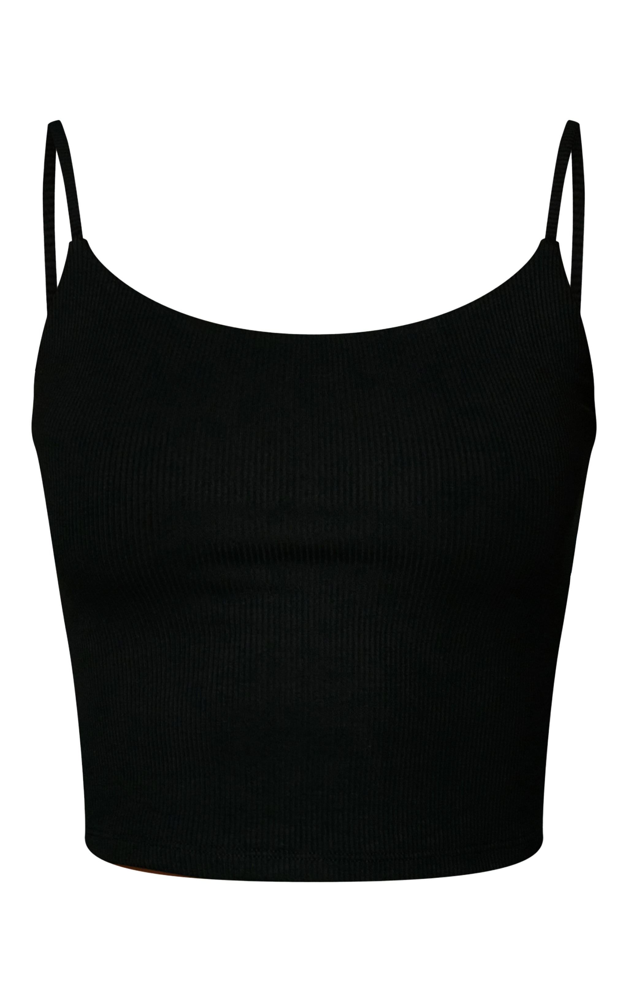Black Soft Rib Vest  image 5