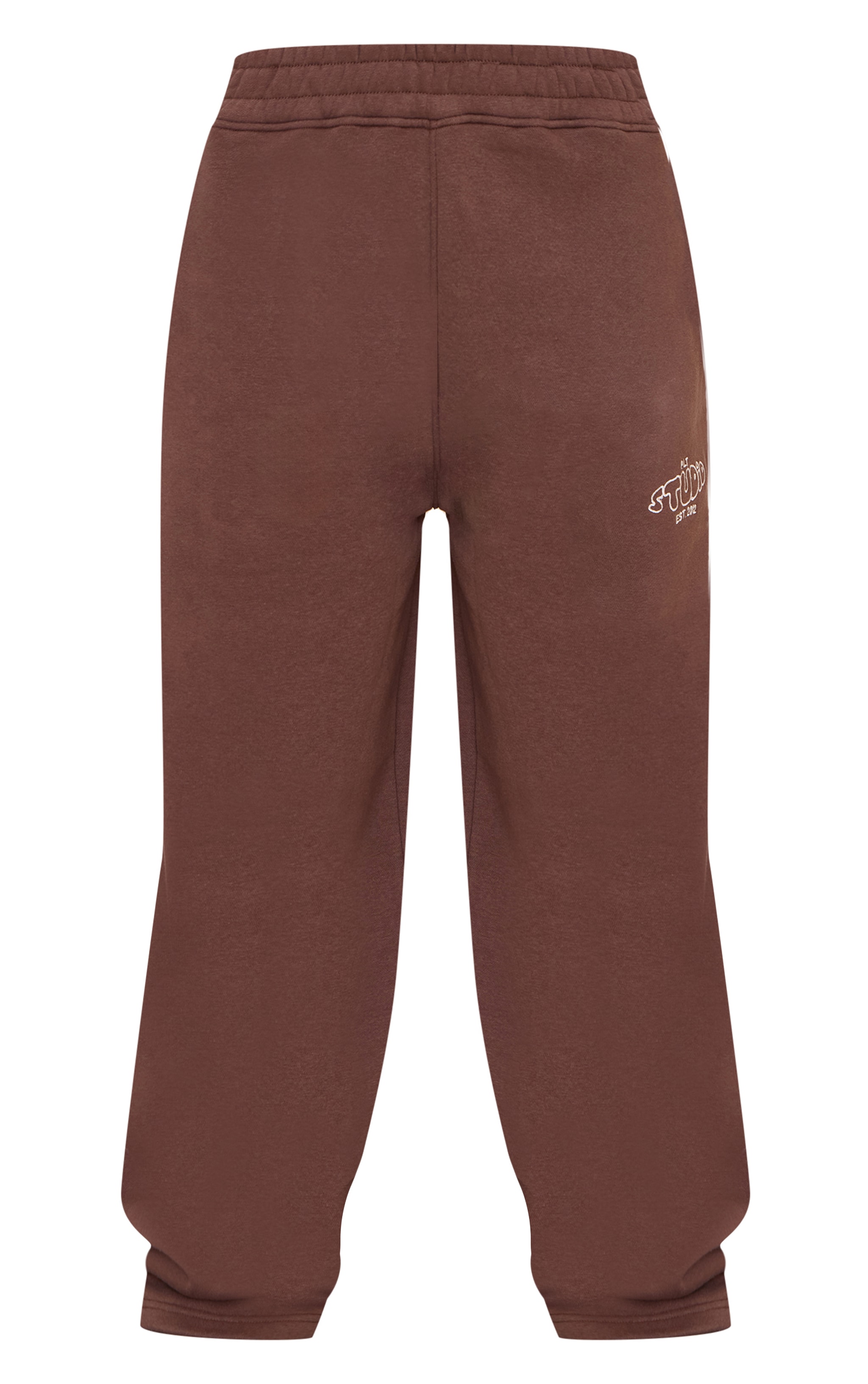 Petite Chocolate PLT Studio Print Straight Leg Sweatpants image 5