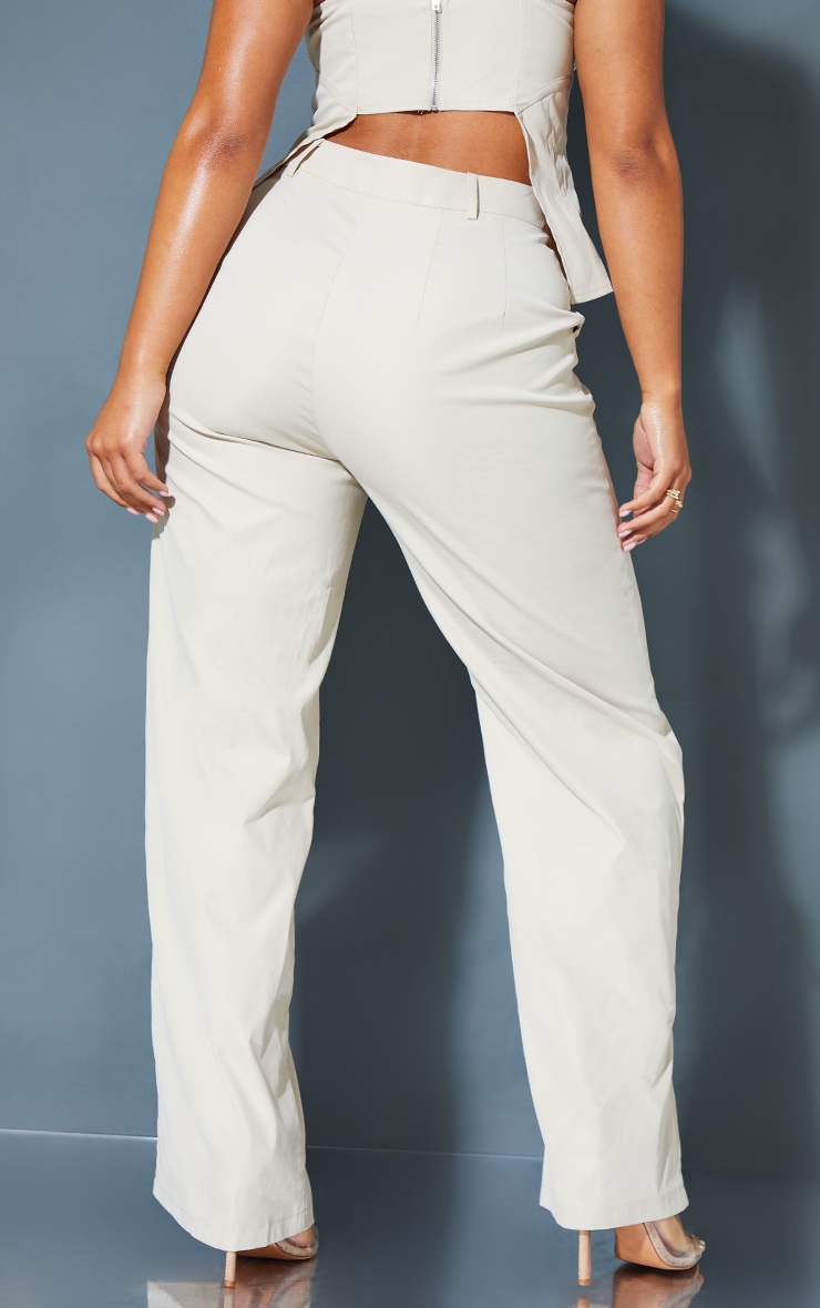 Shape Stone Cargo Split Hem Pants image 3