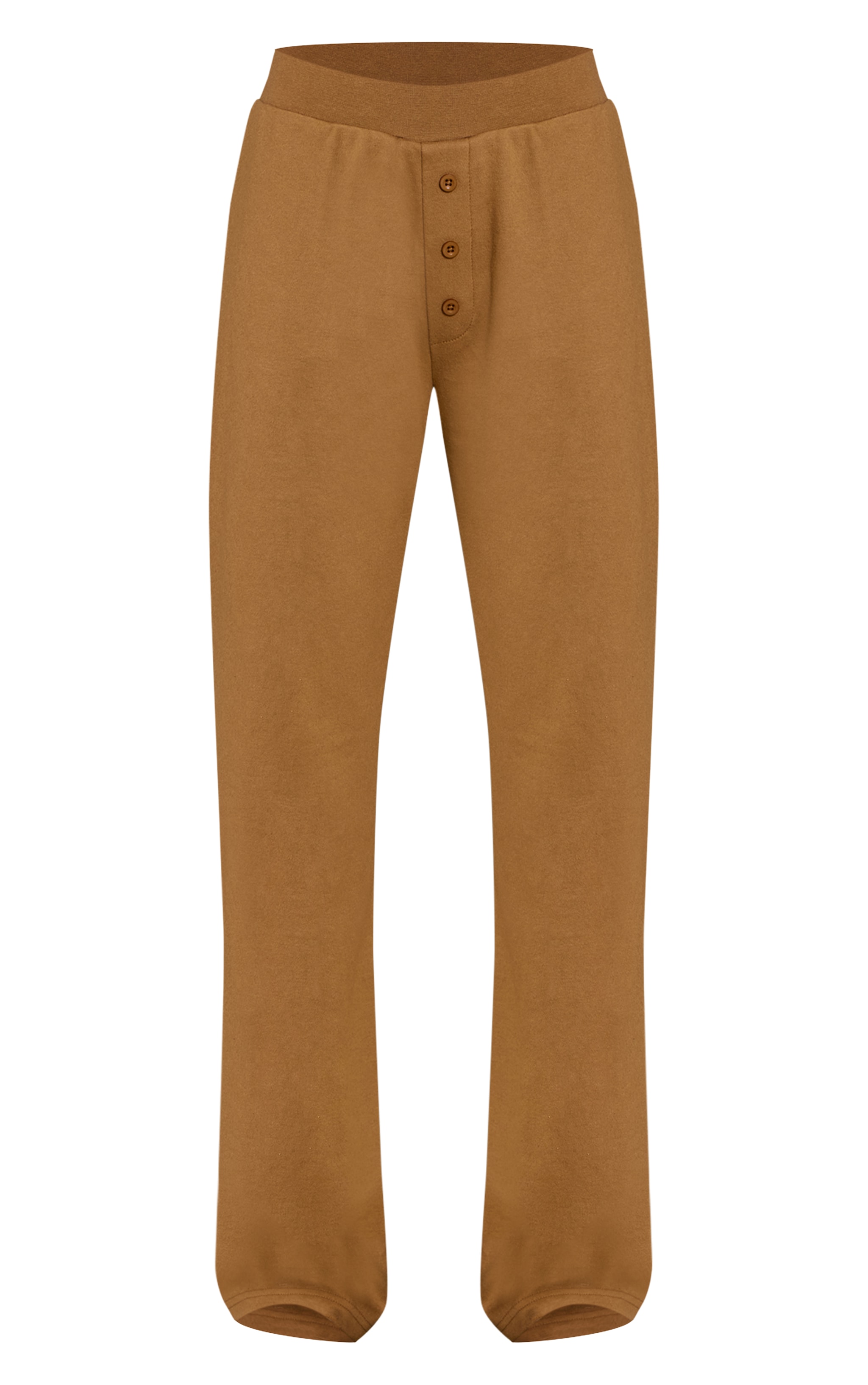 Taupe Super Soft Wide Leg Pants image 5