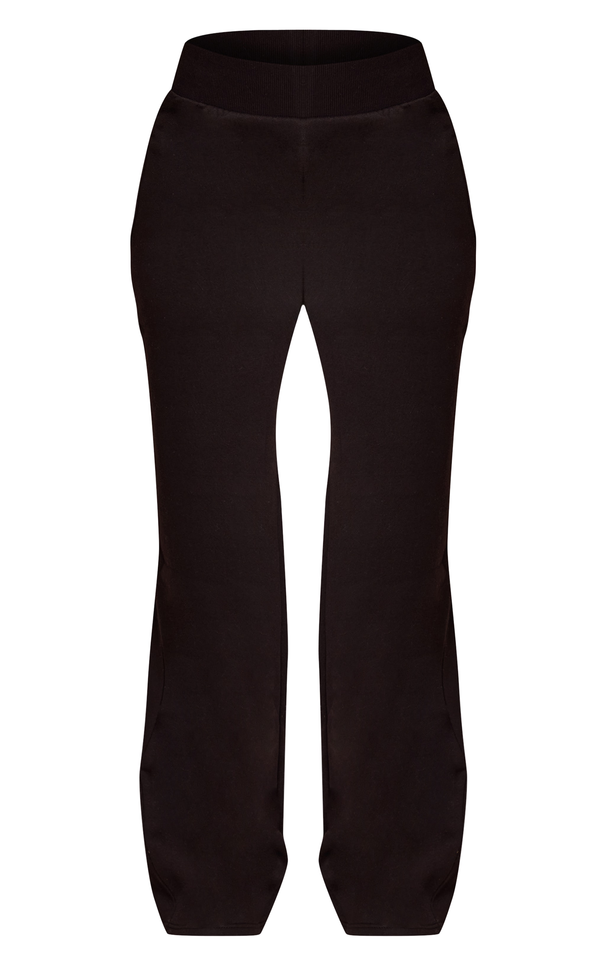 Tall Black High Waisted Wide Leg Sweatpants image 5